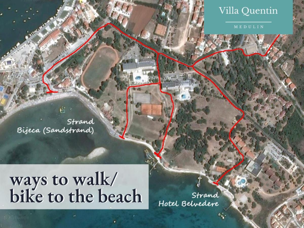 מדולין Villa Quentin - Quiet Place Close To Beach מראה חיצוני תמונה